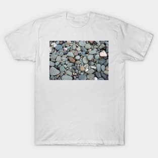 Pebble Beach with twigs T-Shirt